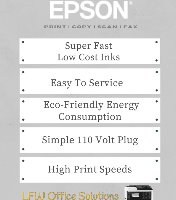 Benefits Of Buying Epson Inkjet Printer Copiers That Scan & Fax